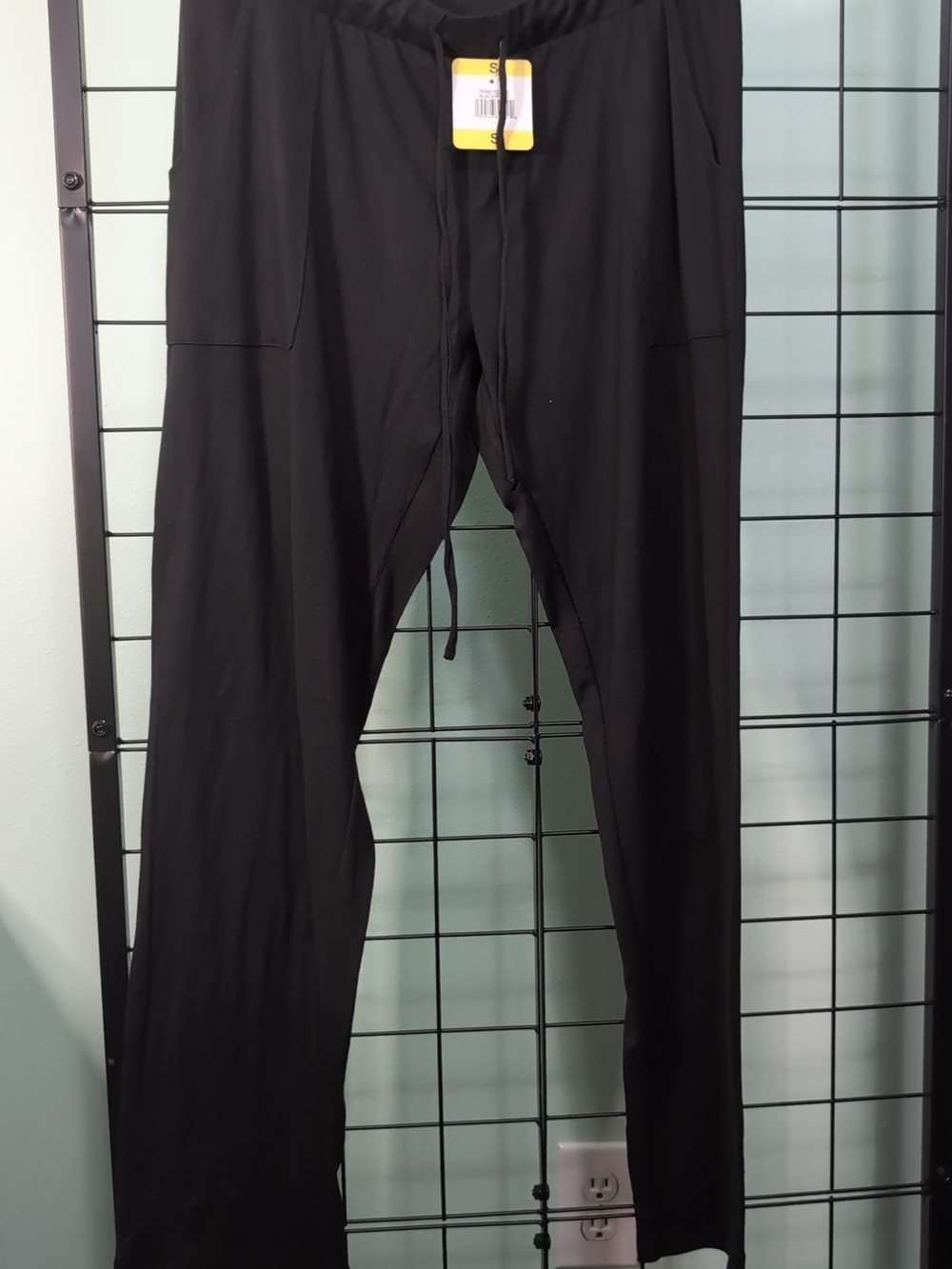 ***5 For $20***Lucky Brand Black Plaid Pull-On Pants Size Small NWT